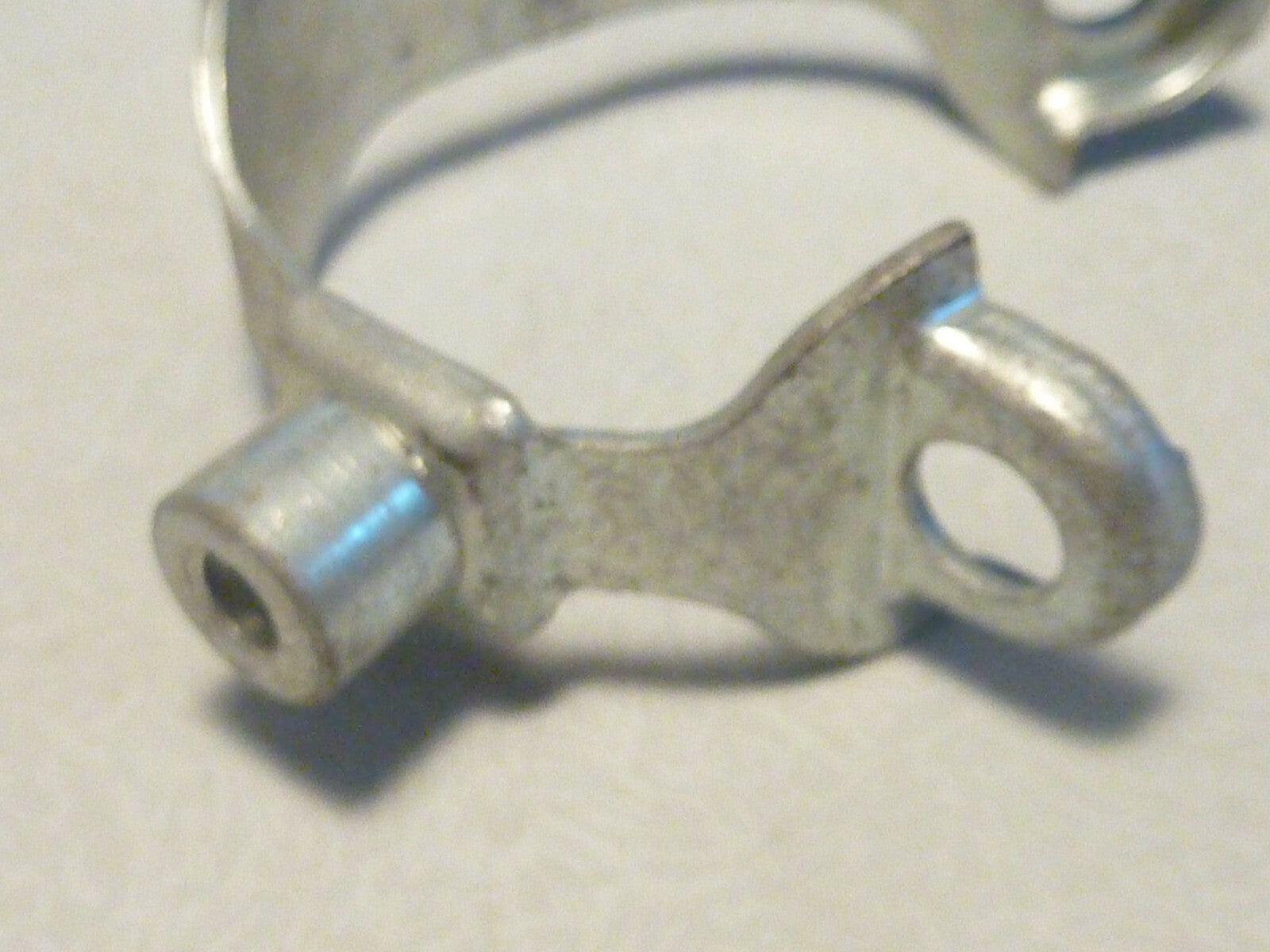 ✨ NOS Collier Levier SIMPLEX Downtube Shifter Clamp Gear Lever Bracket Ø 28.6 mm