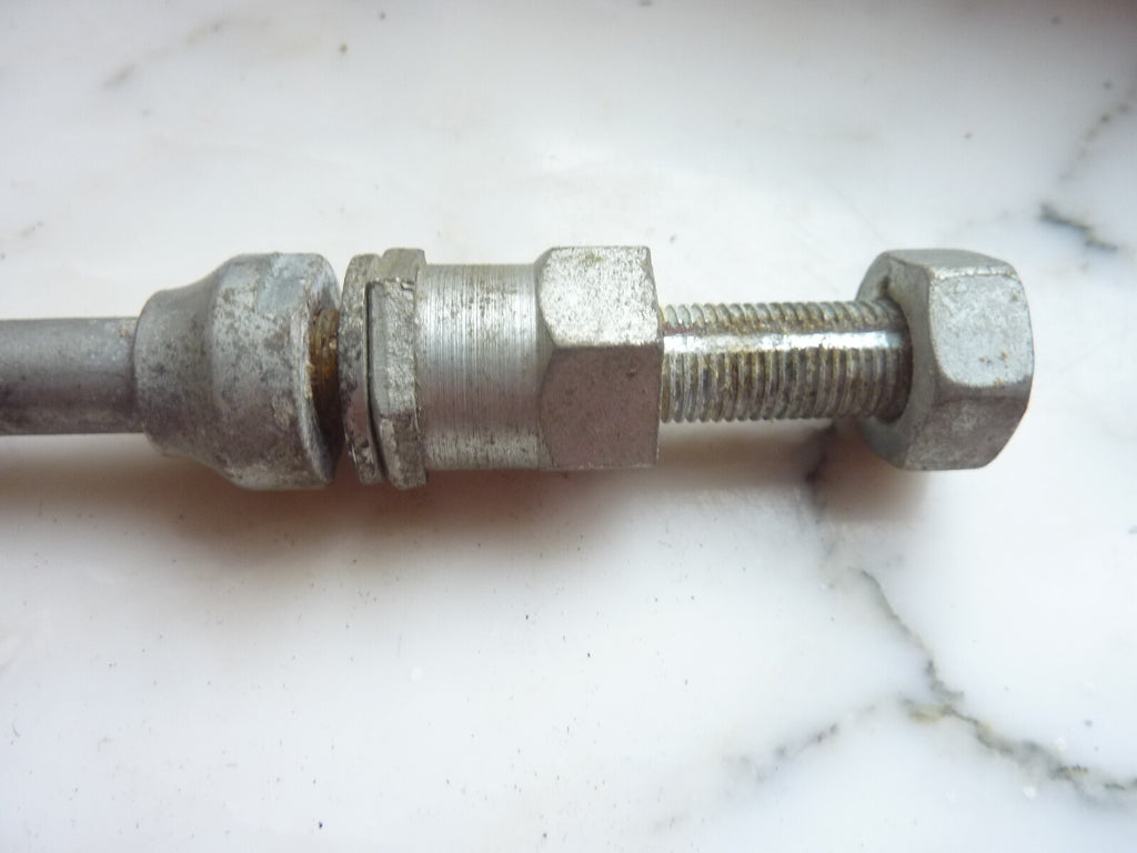 ✨ NOS neu ancien axe de roue velo cyclomoteur solex 9,5x163 mm vintage✨
