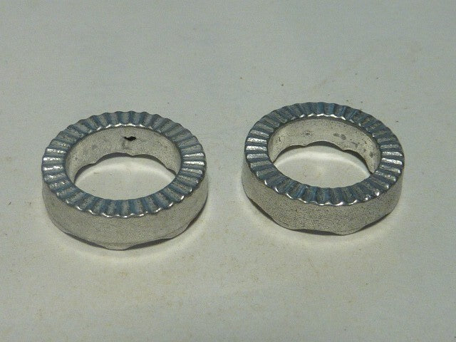 2 rondelles aluminium pour étriers de freins 16 x 22 mm