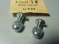 2 anciennes vis boulon  carter borgne  velo cyclomoteur mobylette vintage