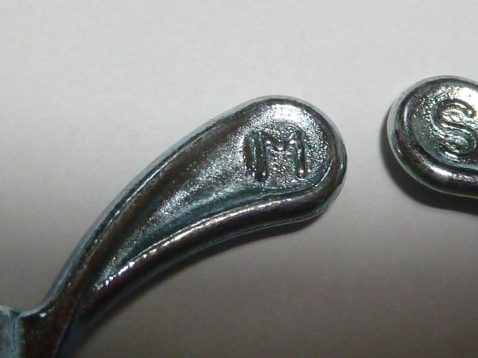 2 anciens Ecrous Papillon Velo Ancien Set Wing Nuts Brass 8 mm vintage Sova