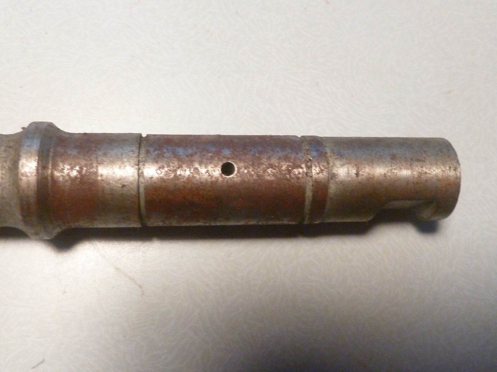 ancien vintage axe clavettes pédalier  Motobecane 164 mm 16 mm trou d graissage