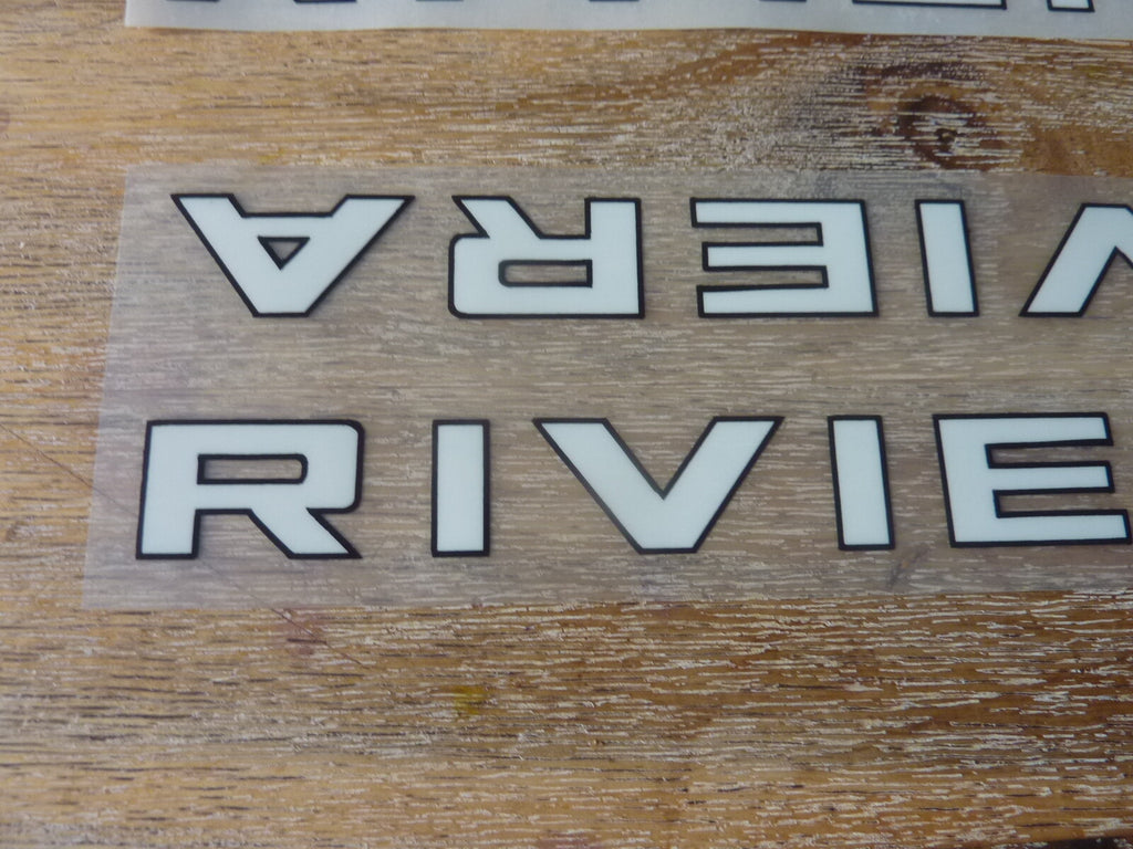 RIVIERA 2 Vintage Stickers bike decal / autocollant velo eroica