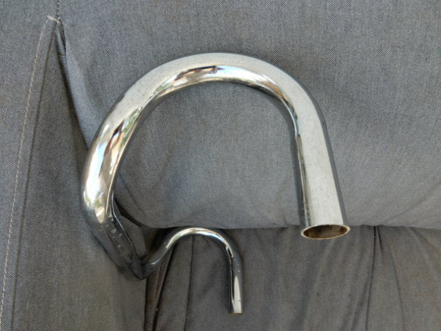 ✨ NOS Cintre Guidon Chromé Vélo Course Enfant Belleri Junior Child Handlebar✨