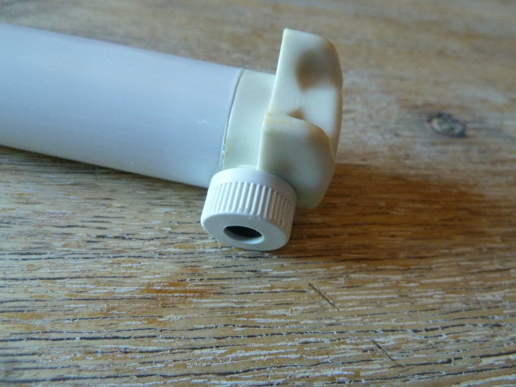 NOS NEW  rare pompe vintage SKS COURSE blanche pump made in France Eroica