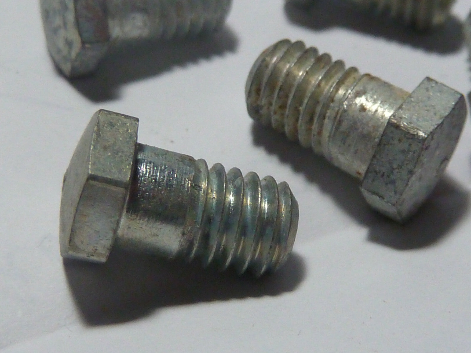 ✨ Lot de 5 vis Solex Vélo vintage M6 x 15 mm – 6 pans 8 mm NOS plateau pédalier✨