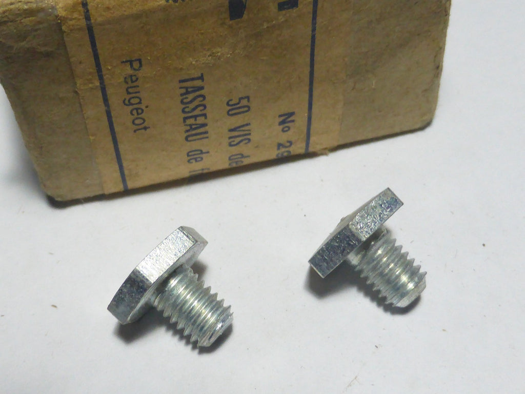 ✨ NOS Vintage ALGI Lot de 2 Vis tasseaux de freins Peugeot  velo cyclomoteur  ✨
