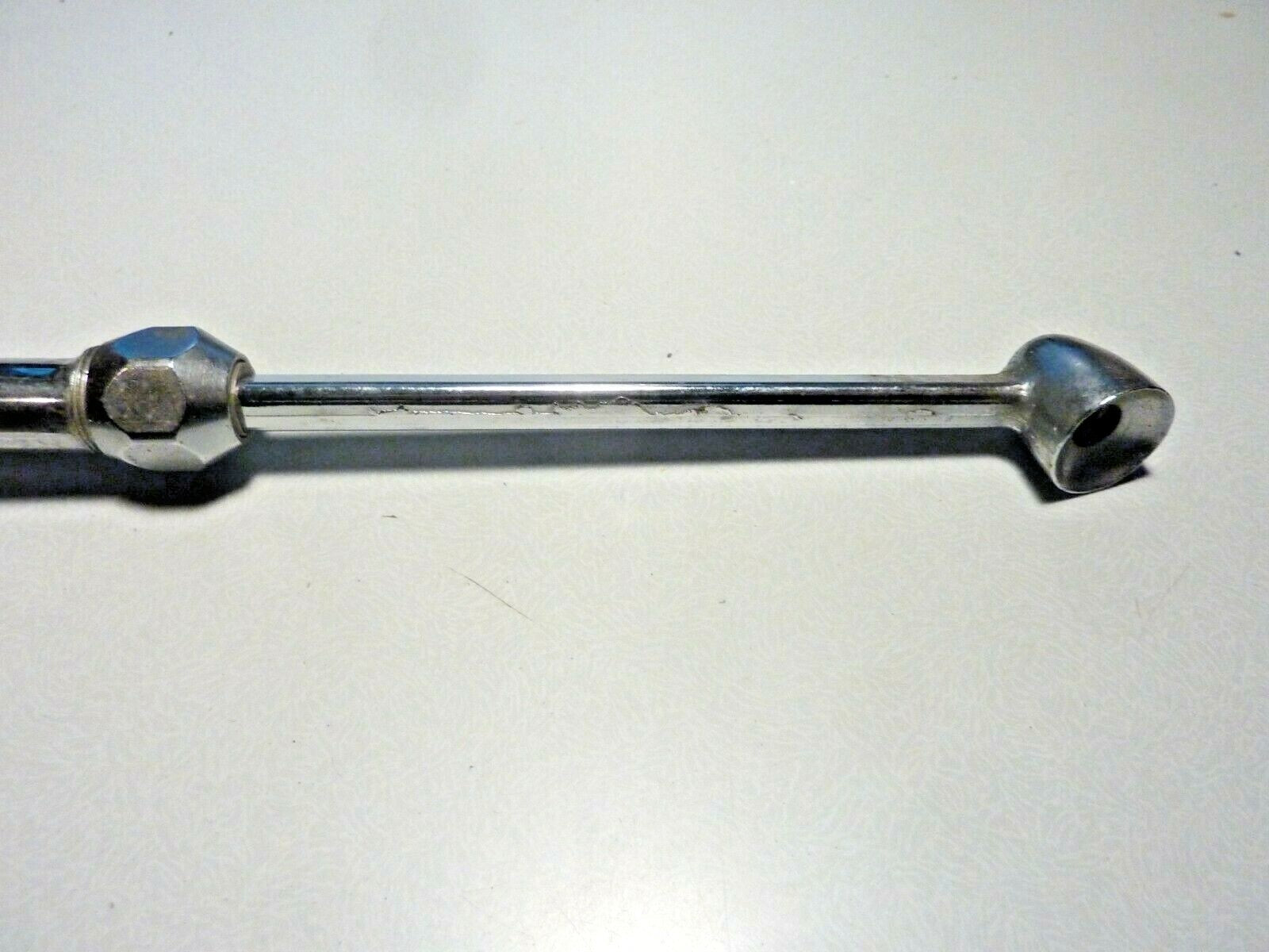 BRAS de RETROVISEUR EXTERIEUR CHROME allongeable caravane remorque fourgon