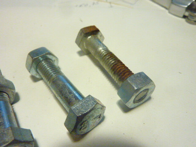 NOS vintage ancien VIS boulon 8x40 ALGI mobylette vélo solex écrou 8 mm M8 40 mm