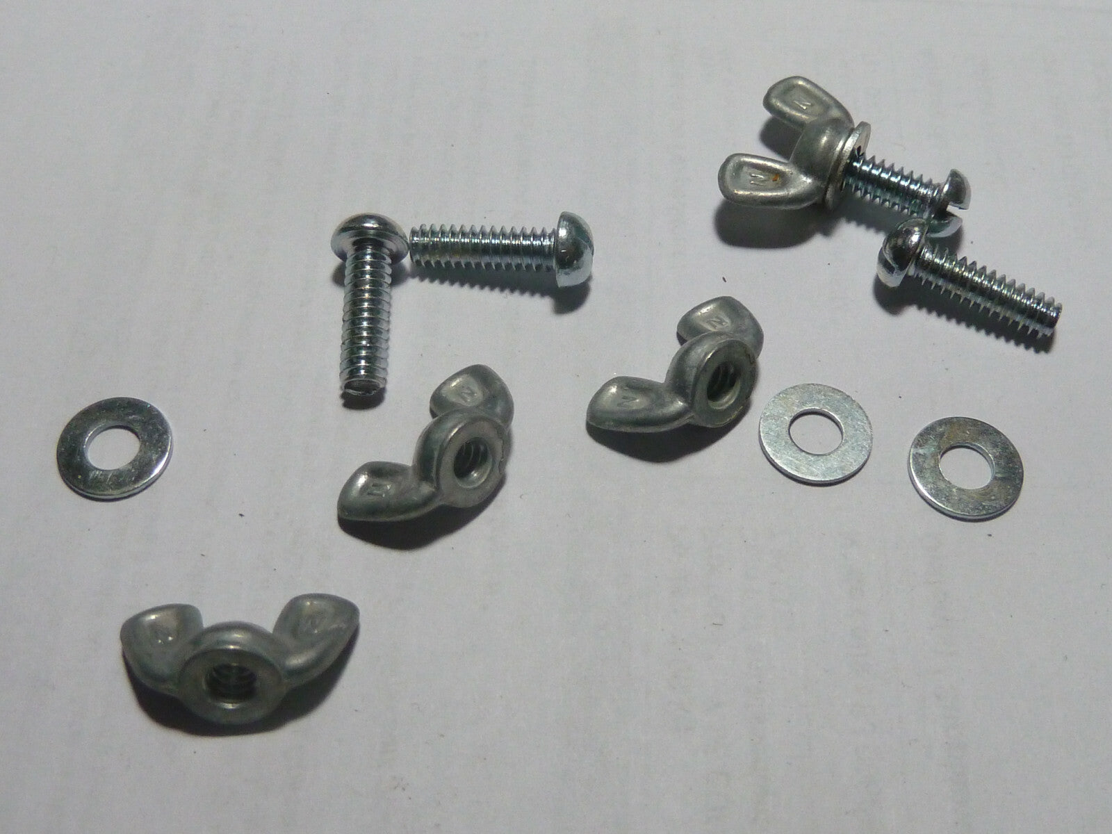 ✨ NOS Set de 4 Vis à papillon Écrous à oreilles Mudguard pour BLUEMELS Vintage ✨