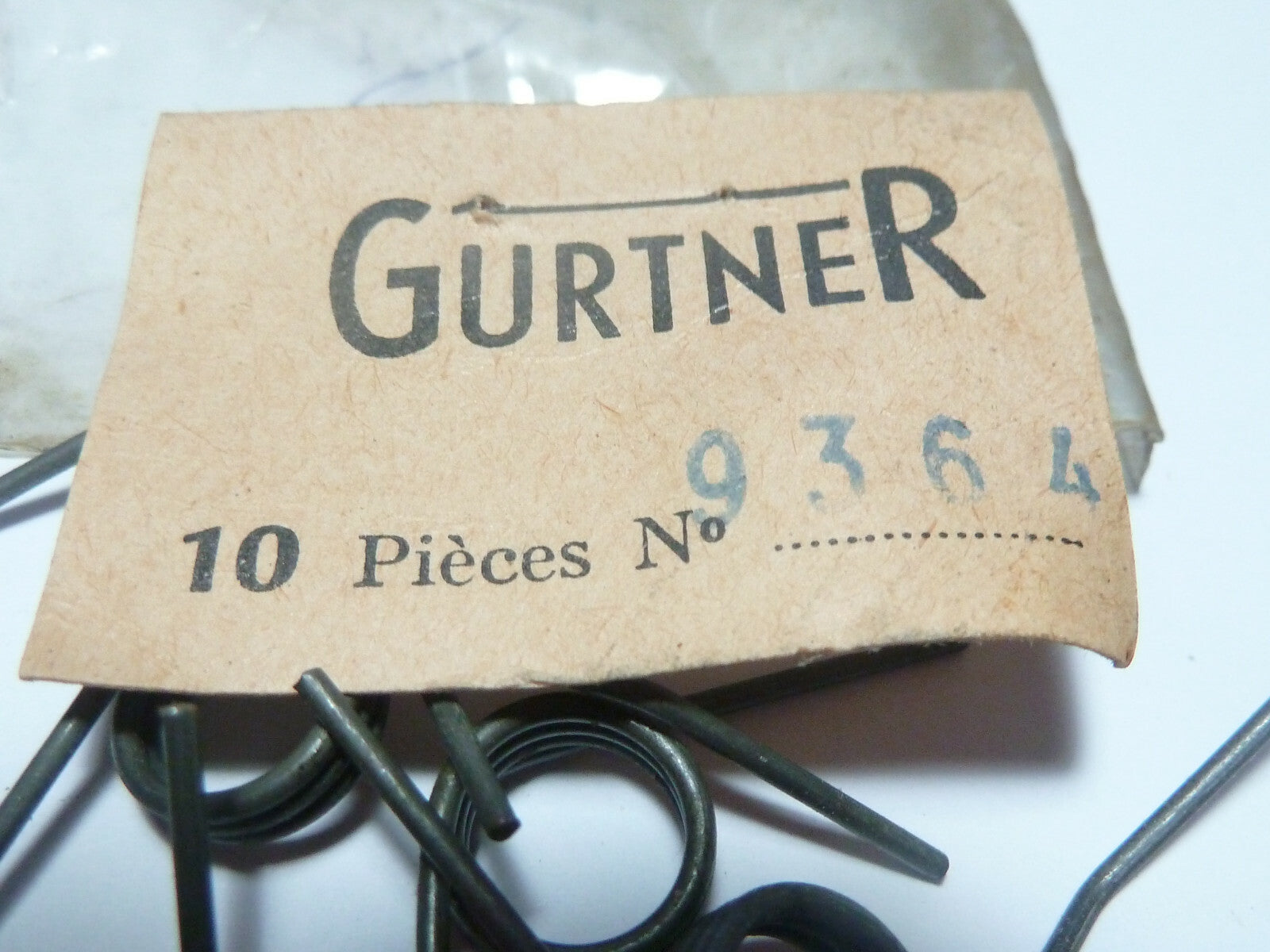 ✨NOS 1 ressort starter carburateur 9364 GURTNER PEUGEOT BB 103 104 TSA mobylette