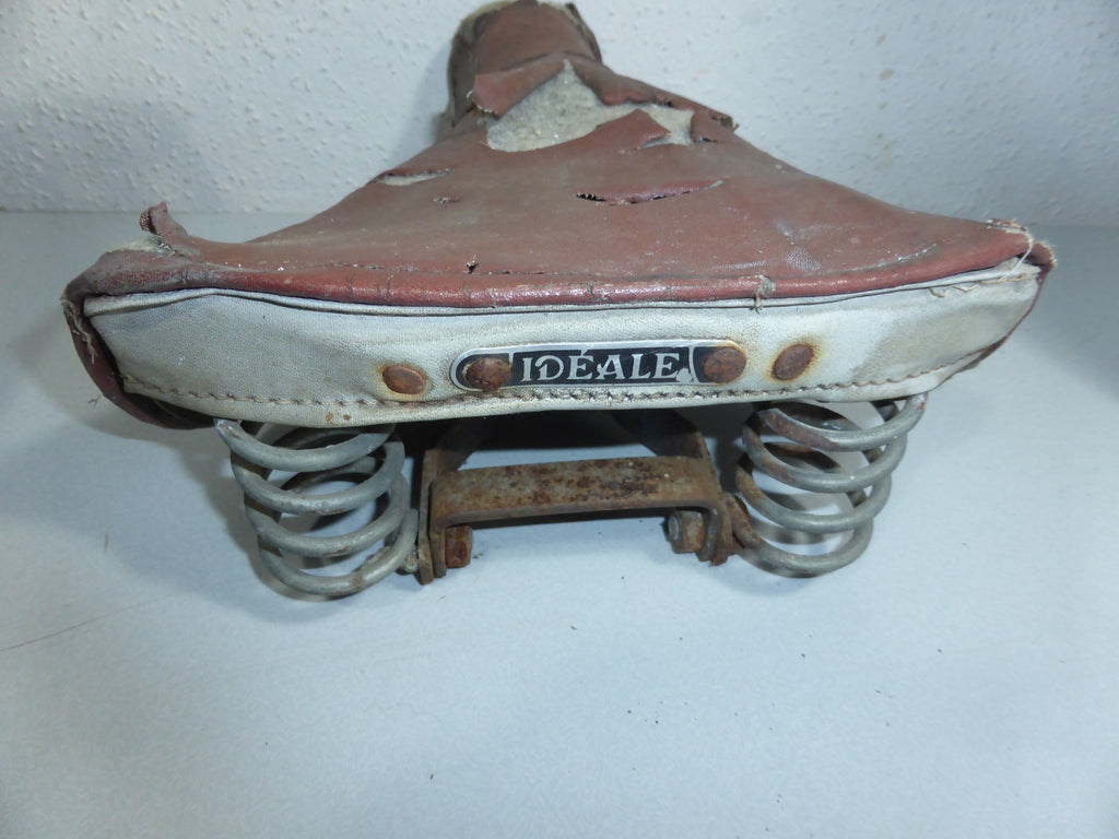 ✨Ancienne selle moto cyclomoteur vélo Idéale N°50  Peugeot motobecane mobylette✨