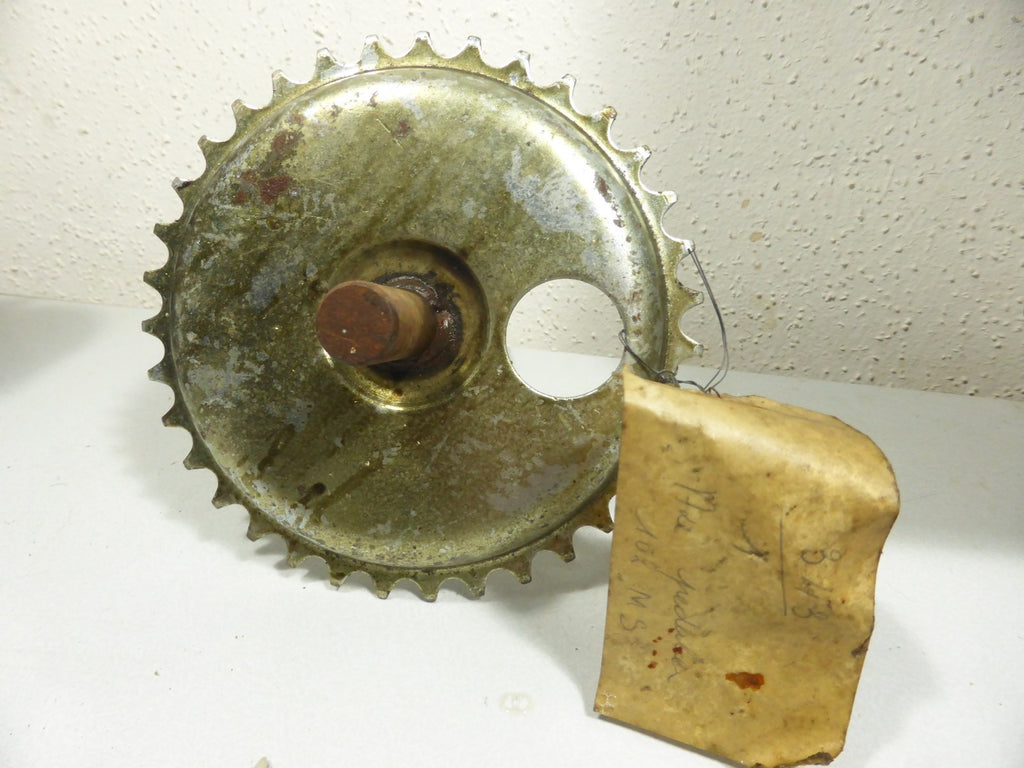 NOS axe plateau PEDALIER Plateau ANCIENNE Peugeot 35 DENTS 102 MS