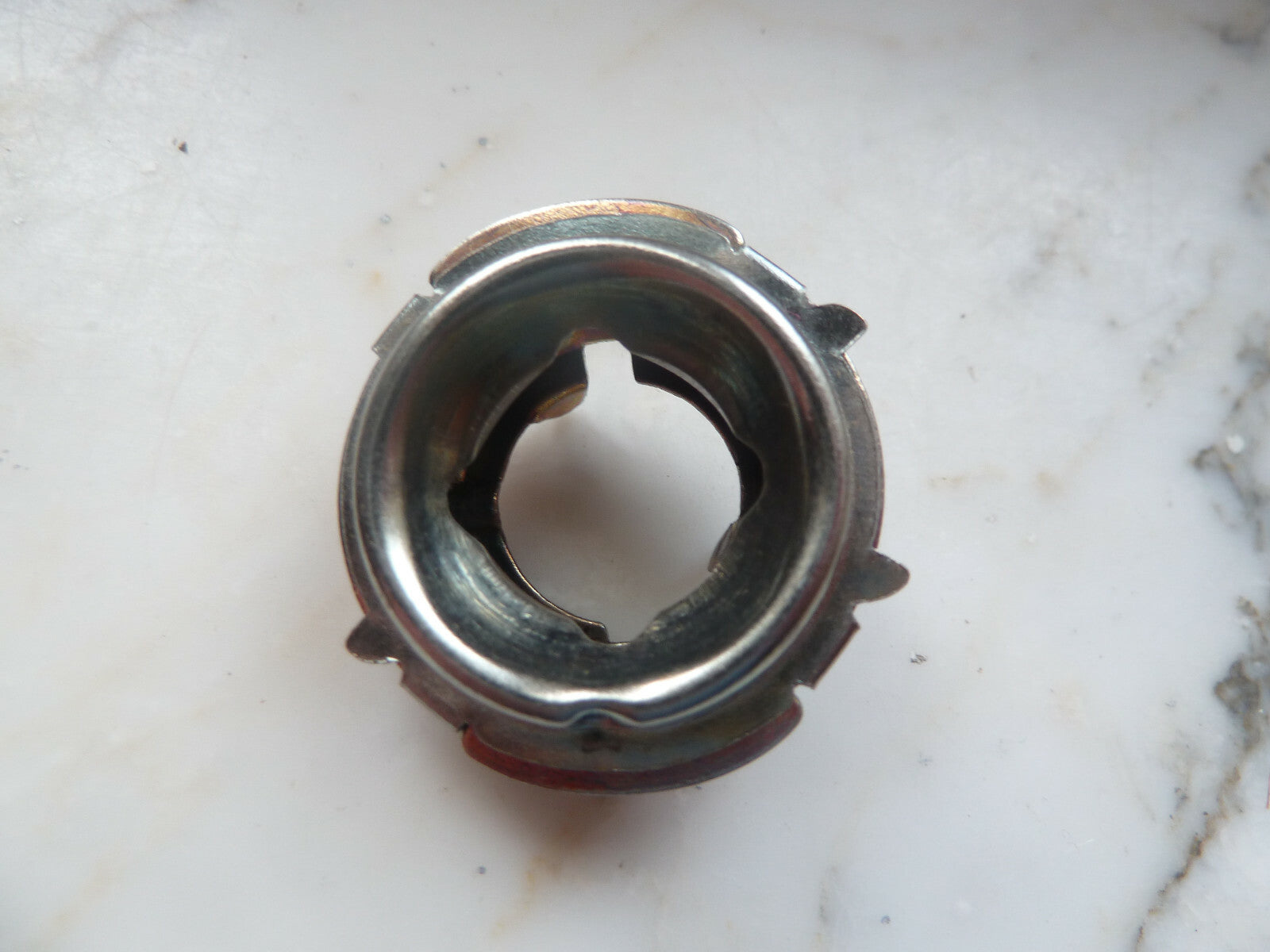 ancien vintage support porte ampoule 26 mm mobylette
