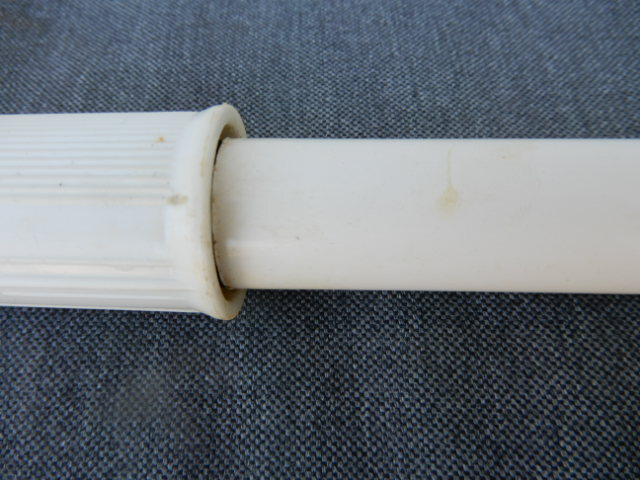 NOS new mini petite  Pompe à vélo vintage,peugeot,motobécane blanche 20-23 cm