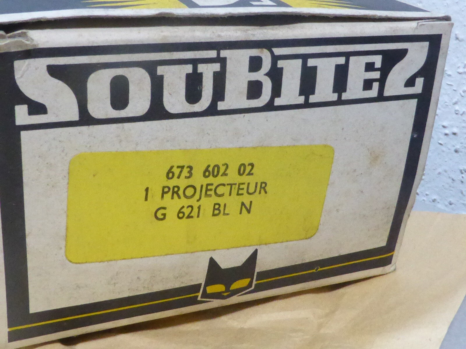 N.O.S phare Soubitez G 621 BL french vintage bike velo pliable randonneur SP L11
