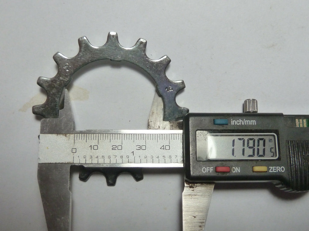 Sachs Maillard Sprocket.cogs pignon vintage 16 T Argent  silver NOS