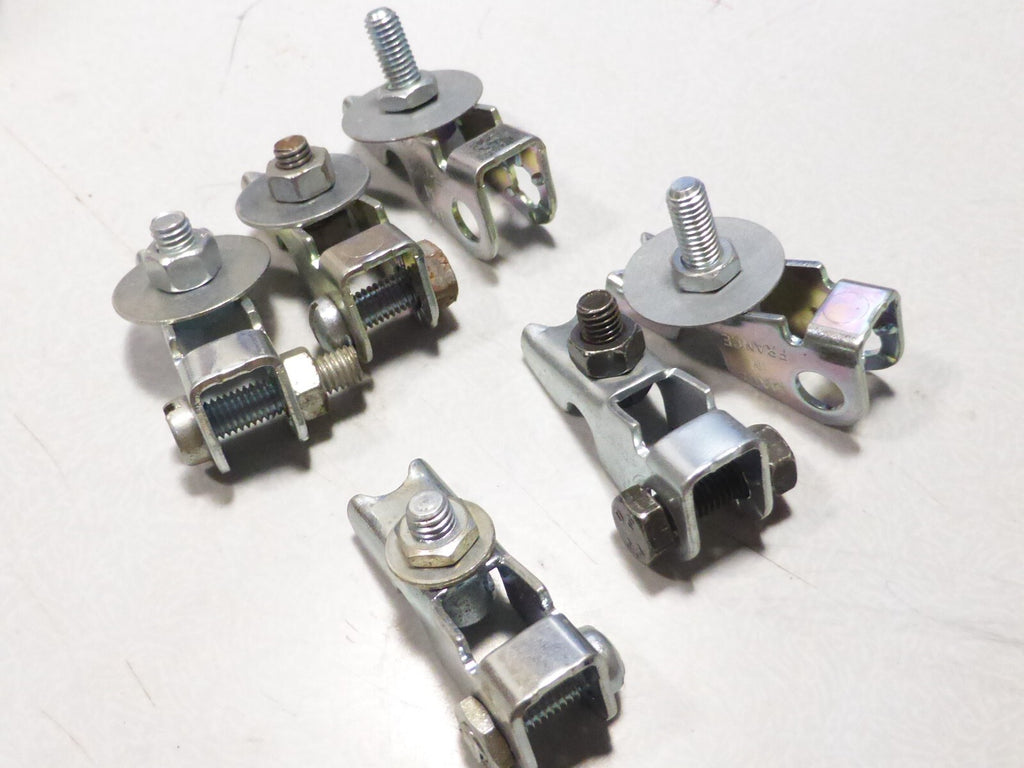 ✨ NOS lot 6 Support de Phare Vélo Cibié / Soubitez – Attache Vintage ✨