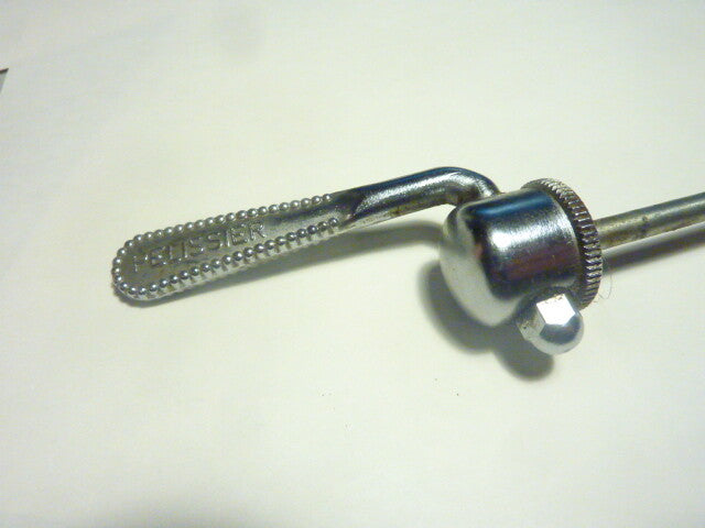 NOS Pelissier attache rapide Quick Release rear Skewer Eroica 1970 wheel skewer