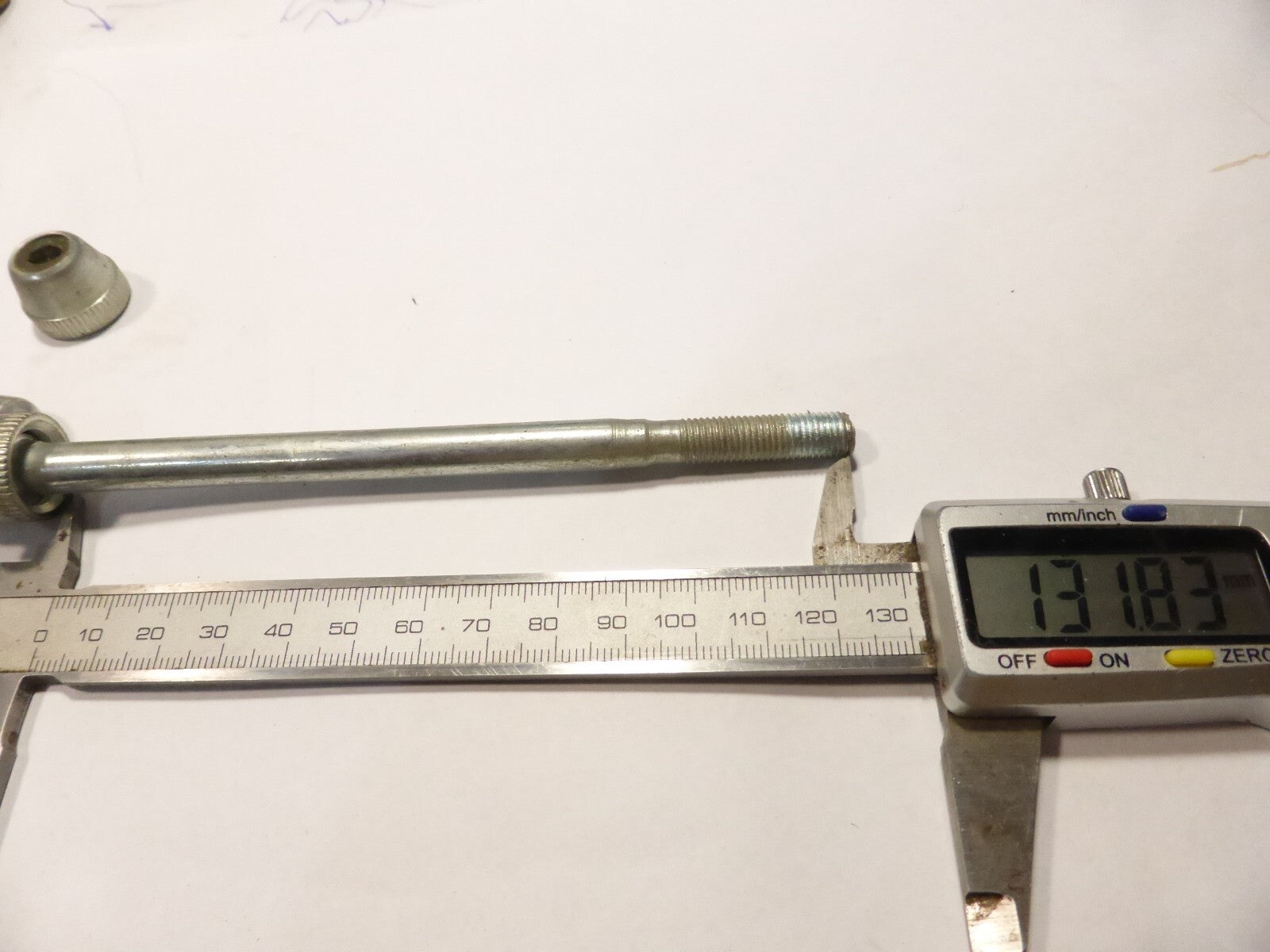 NOS vintage attache rapide wheel quick release skewer gros diamètre
