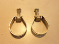 ✨2 Colliers Serrage Leviers Freins Vélo Vintage Ø23,5 mm Old Bike NOS CLB 30124✨