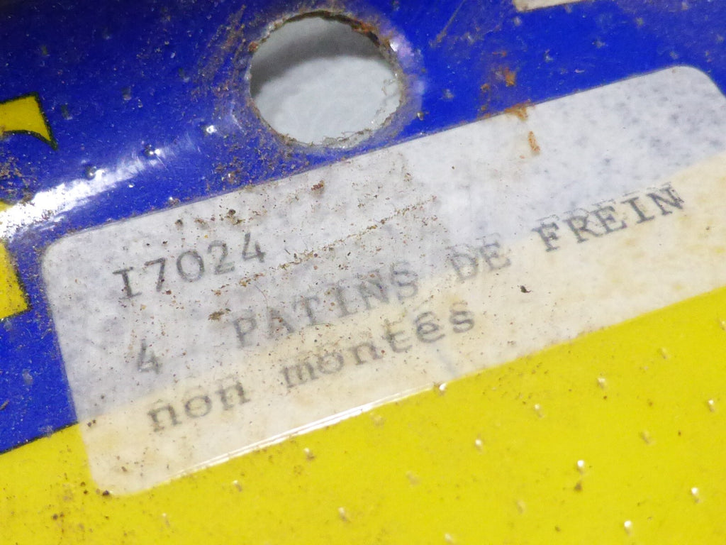 NOS OLD BIKE NOS 4 PATINS DE FREINS GOMME  VELO vintage