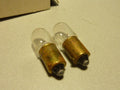 2  AMPOULES  vintage mazda  A VIS 6,5V 0,3A tube 10.5 BA9S