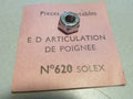 NOS neu  1 écrou d'articulation de poignée solex  velosolex vintage mobylette