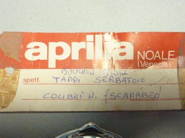 NOS bouchon réservoir tappi serbatoio vintage Aprilia Colibri Scarabeo original