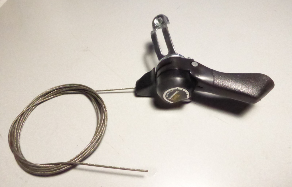 NOS Levier Manette vitesses Arriere vélo vintage Shimano SIS SL-MY20 Shifter