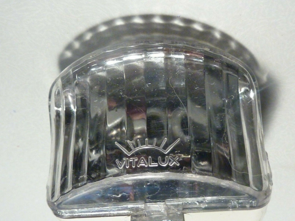 ✨ NOS Phare VITALUX Vintage Vélo Français Old Bike Pliable Randonneur 110x60mm✨
