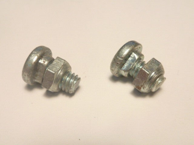 ✨ NOS – Lot de 2 Vis Carter Borgne Méplat – Vélo / Cyclomoteur Vintage ✨
