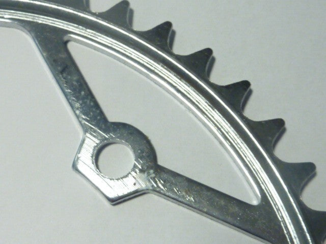 ✨ NOS Plateau 46 dents BCD 116 – acier chromé – vélo vintage / fixie – 1/8 ✨