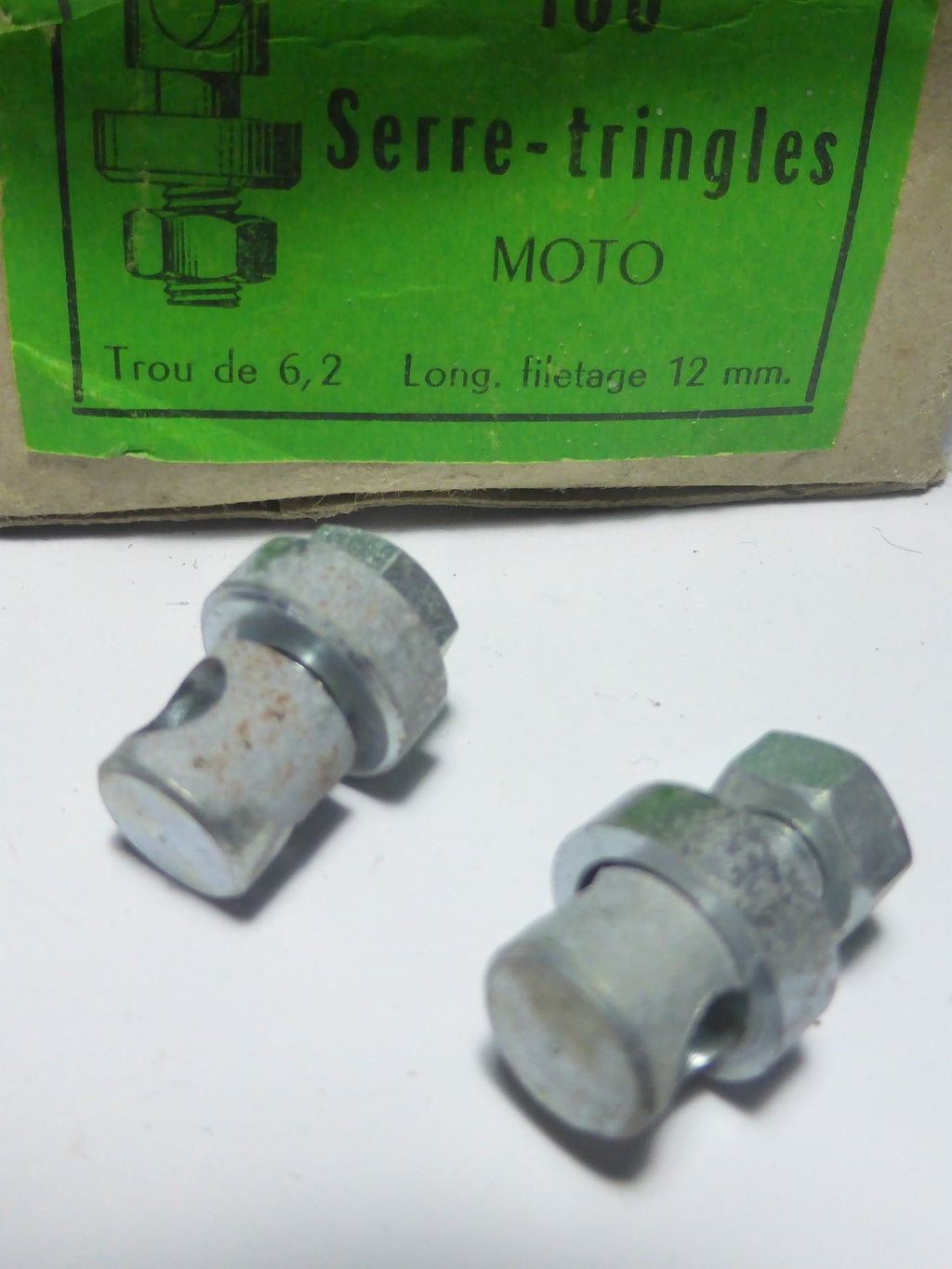 ALGI 2 Serre tringle câble garde boue vélo vis frein dérailleur vintage moto mob