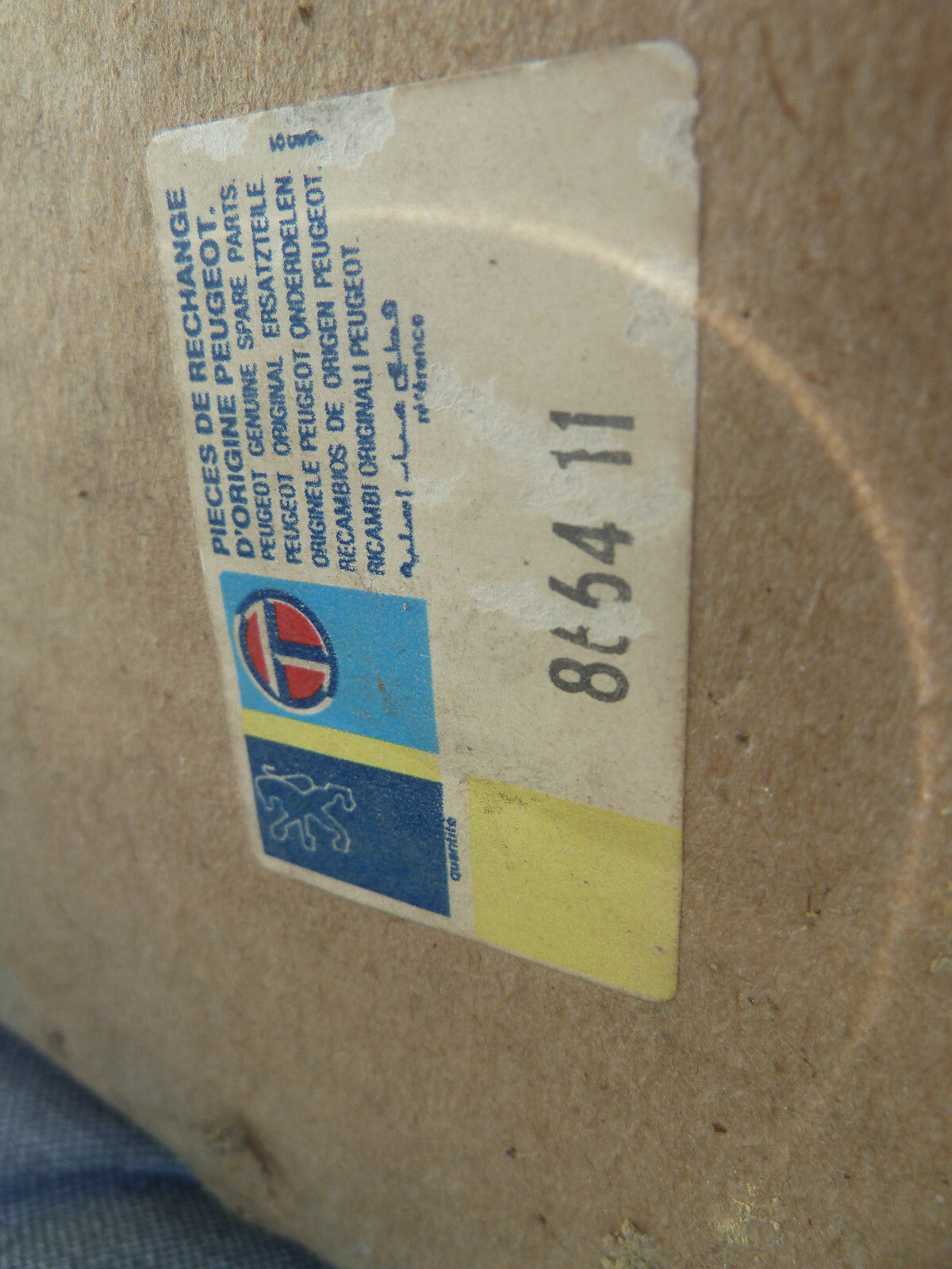 bequet becquet coffre vintage Peugeot ancien stock 8664.11 Rear Spoile 405 MI 16