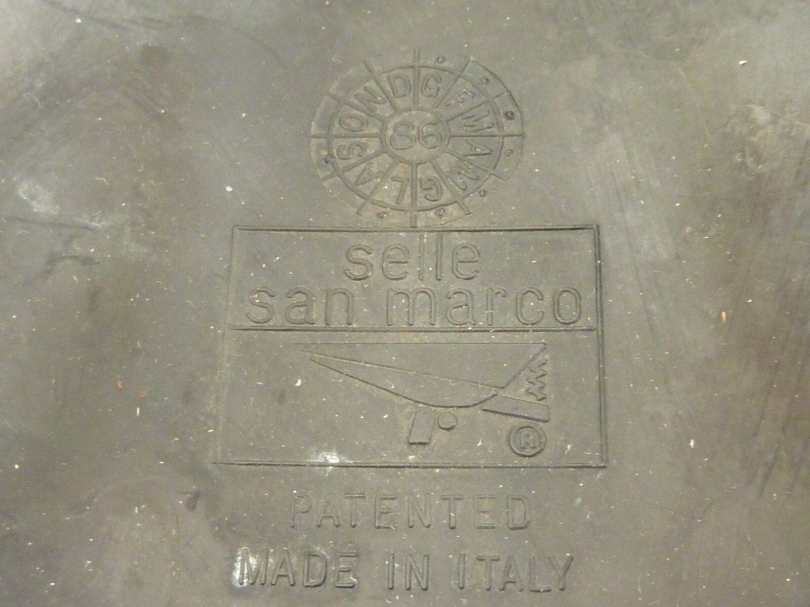 EROICA  Selle San Marco Rolls Cuir zébré Vintage course 1991