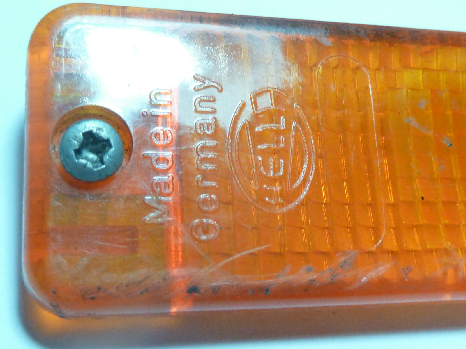 cabochon VW Golf 1 Caddy 1 front direction light Blinker Hella