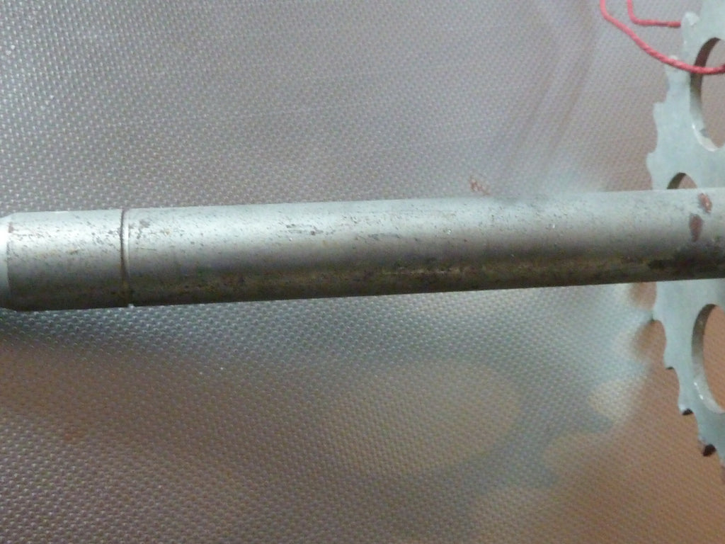 axe PEDALIER ANCIEN 27 Zähne  Tretach  Treta27 DENTS moped altes Puch ? CIAO ?