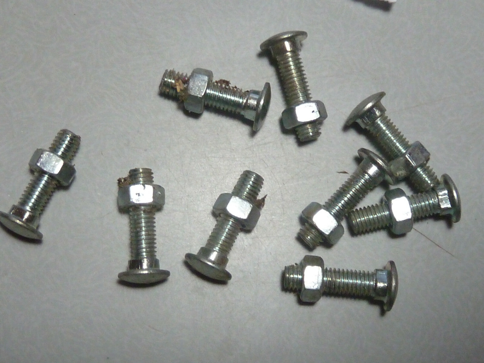 ✨ NOS NEU algi boulons 9 vis  méplat collet fixation de freins velo cyclo 5x20 ✨