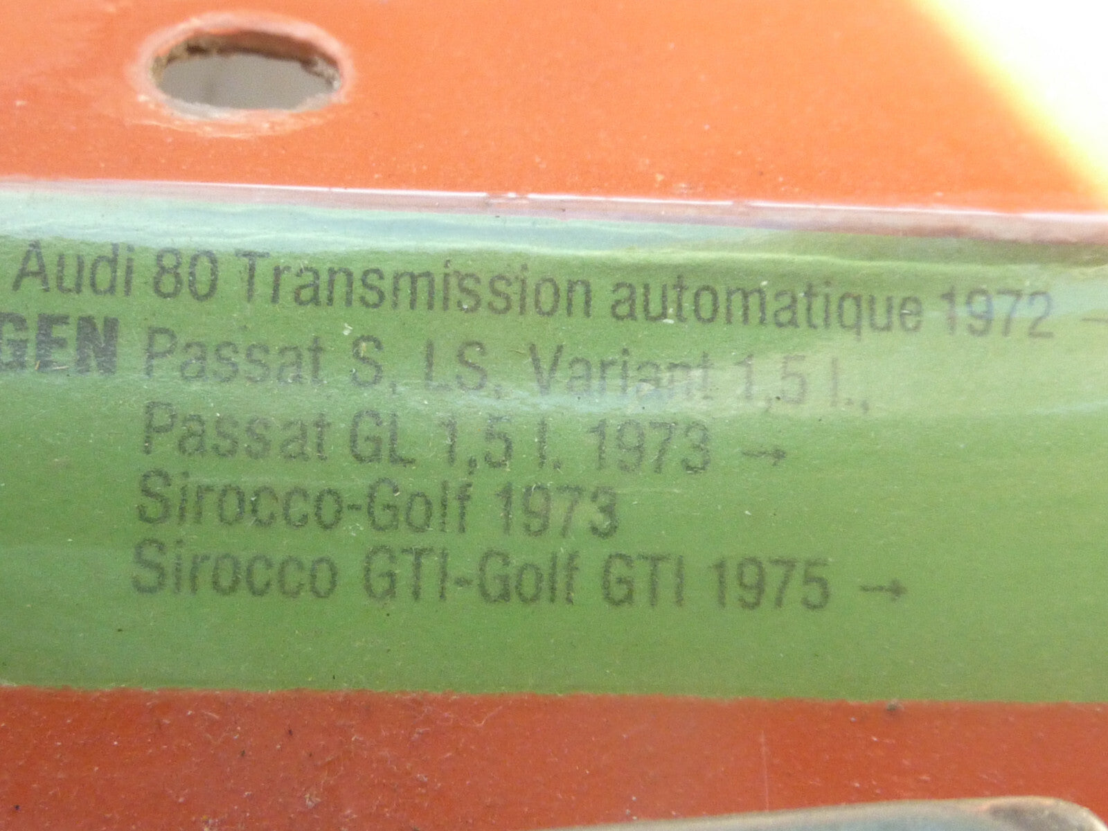 Plaquettes de Frein avant Audi NSU 80 passat Golf GTI Passat Sirocco vw