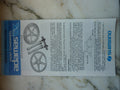instruction selecta ANCIEN SHIMANO ADAMAS AX-T VINTAGE CRANKSET Manual