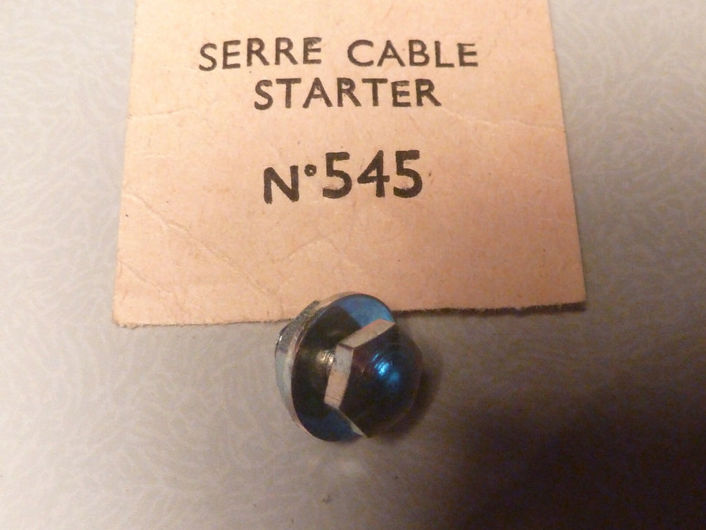 ✨NEU  Ancien stock / NOS – Serre-câbles starter – Vintage Motobécane ✨