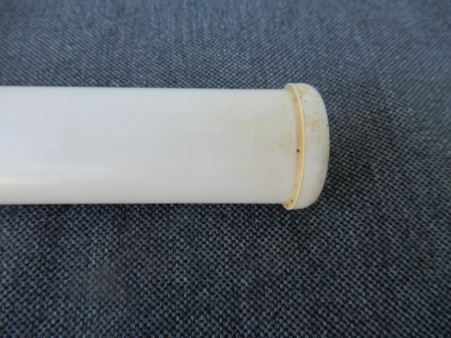 NOS new mini petite  Pompe à vélo vintage,peugeot,motobécane blanche 20-23 cm