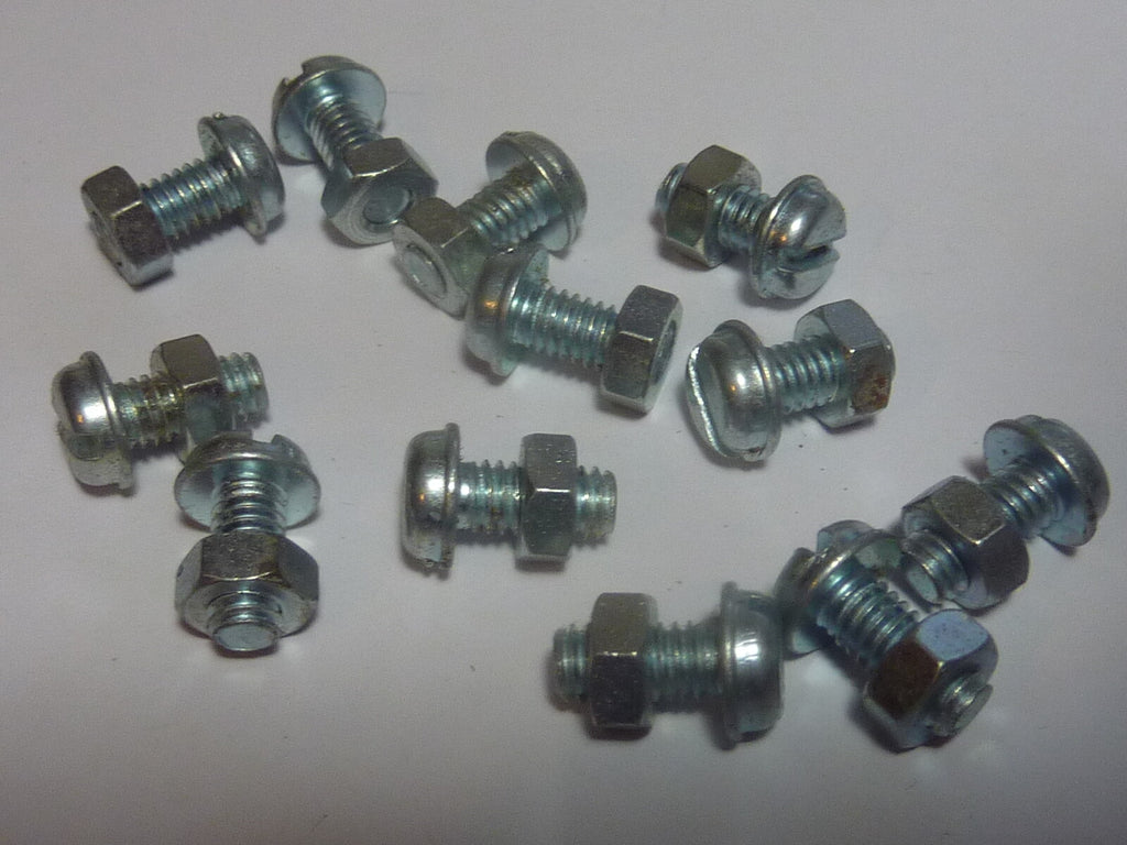 12 anciennes vis carter de chaine velo cyclomoteur mobylette vintage