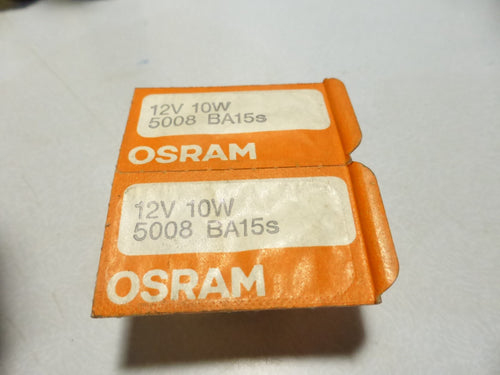 2 Ampoules OSRAM 12V 10W BA15S  clignotant