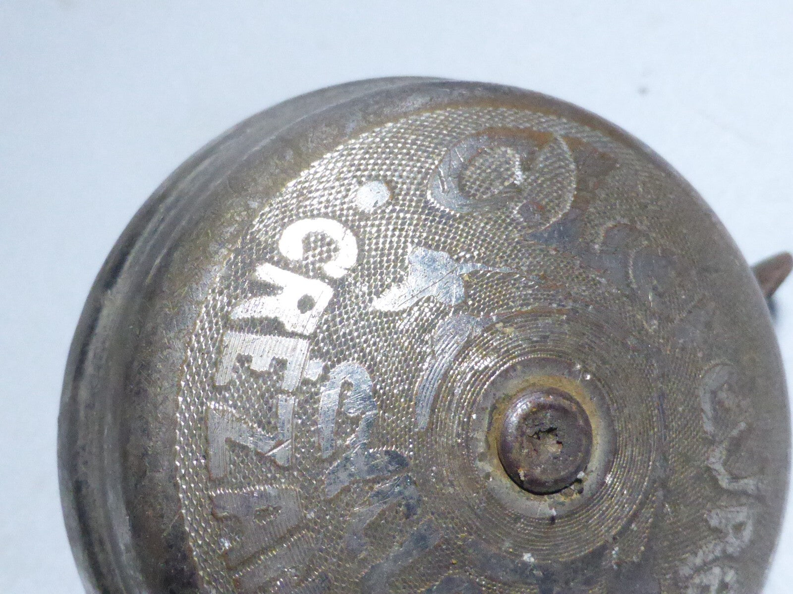 ancienne sonette Vintage  Bike Bell sonnette  C.Lefévre cycles Crézancy Aube