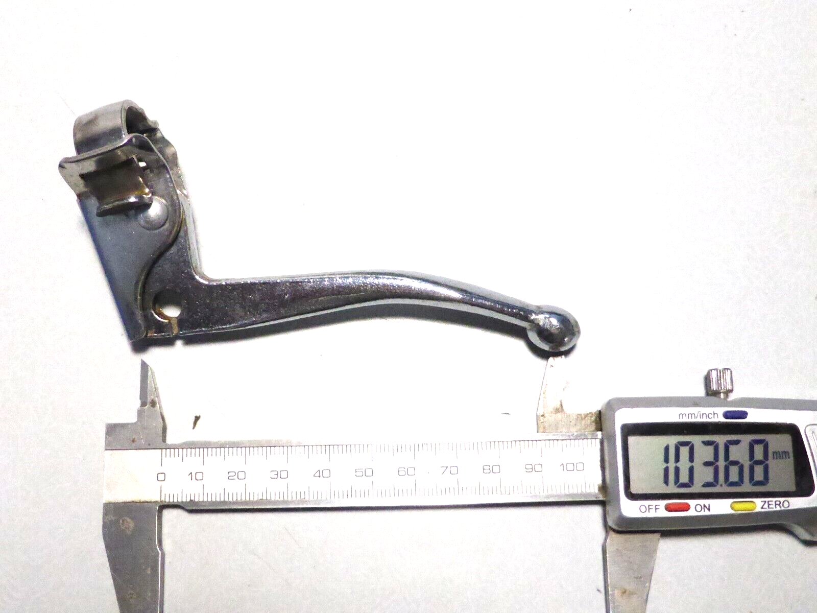 NOS 1 leviers poignées  manchons vélo  vintage Acier chromé