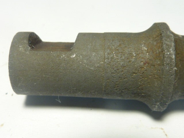 Axe pédalier à clavettes 128 mm acier boitier pédalier vintage ancien stock