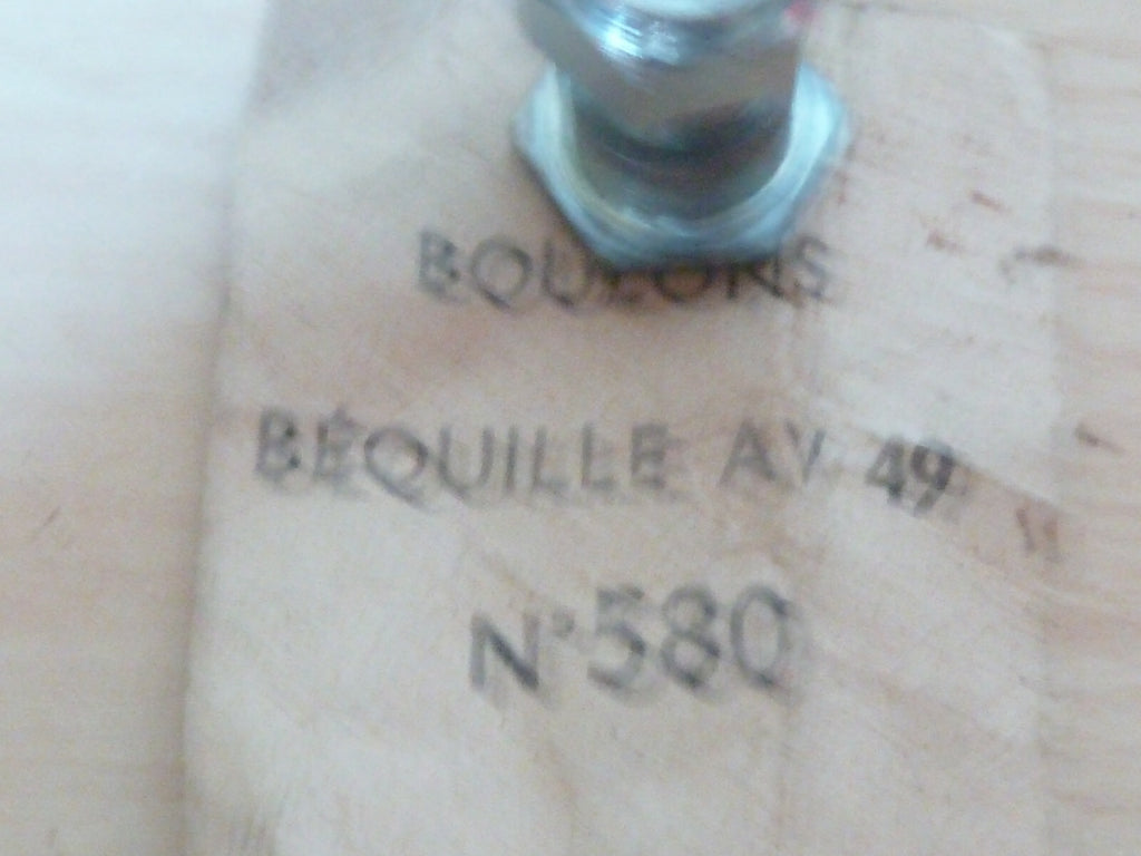 ✨ Ancien stock – Lot de 2 boulons de fixation béquille – Motobécane AV49 ✨