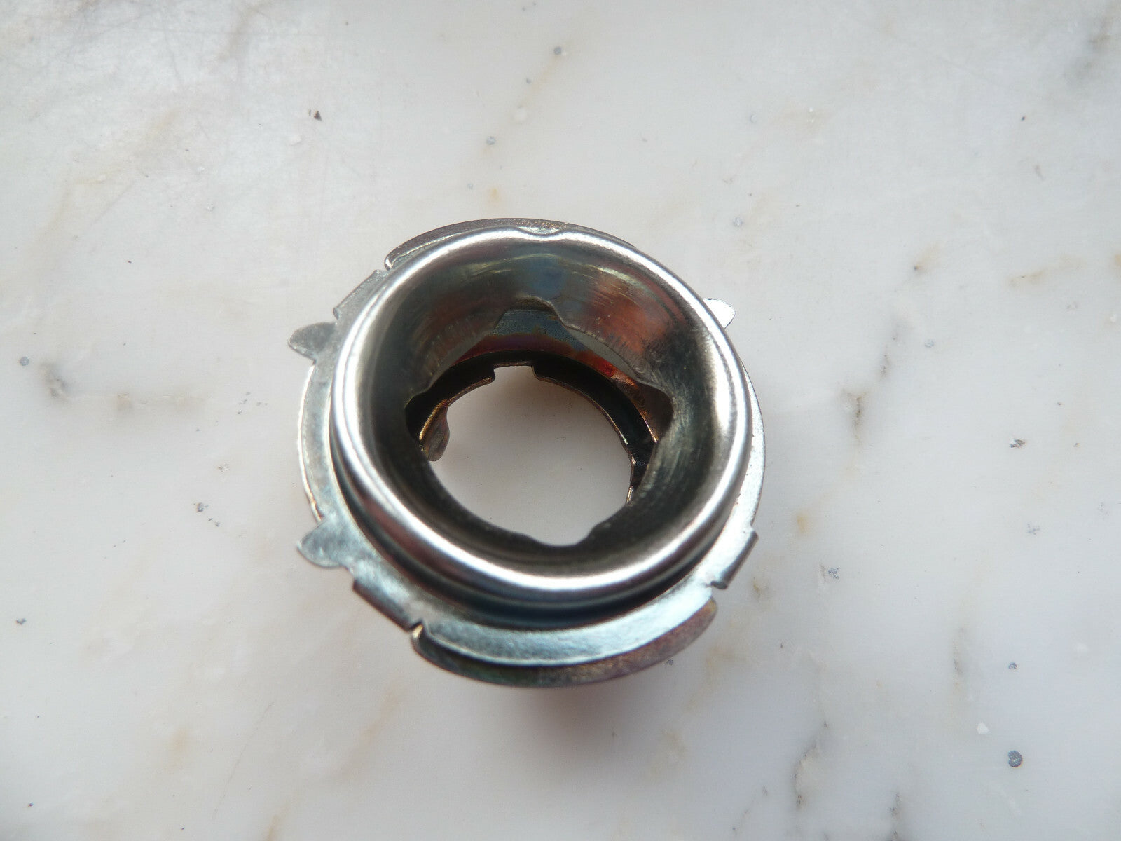 ancien vintage support porte ampoule 26 mm mobylette